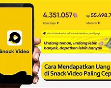 Cara Dapat Uang Dari Snack Dengan Upload Video